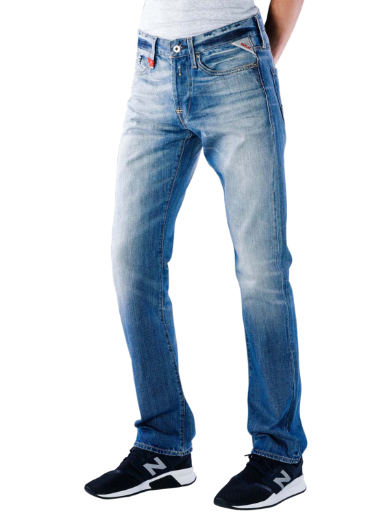 Replay Waitom Jeans Straight Fit in Light blue | JEANS.CH