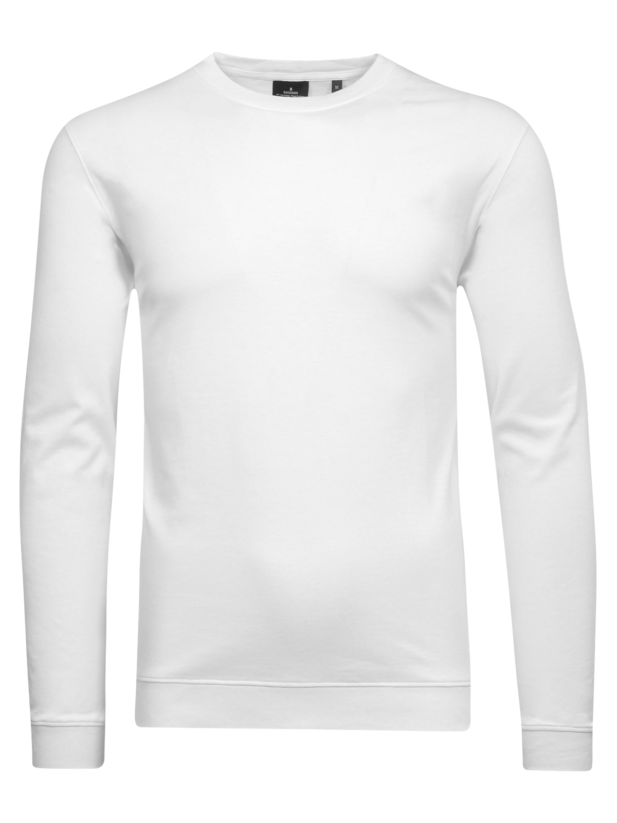 Ragman T-Shirt Longsleeve Round Neck Bottom Rib | JEANS.CH