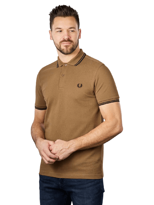 Fred Perry Twin Tipped Polo Short Sleeve Herren Polo Shirt