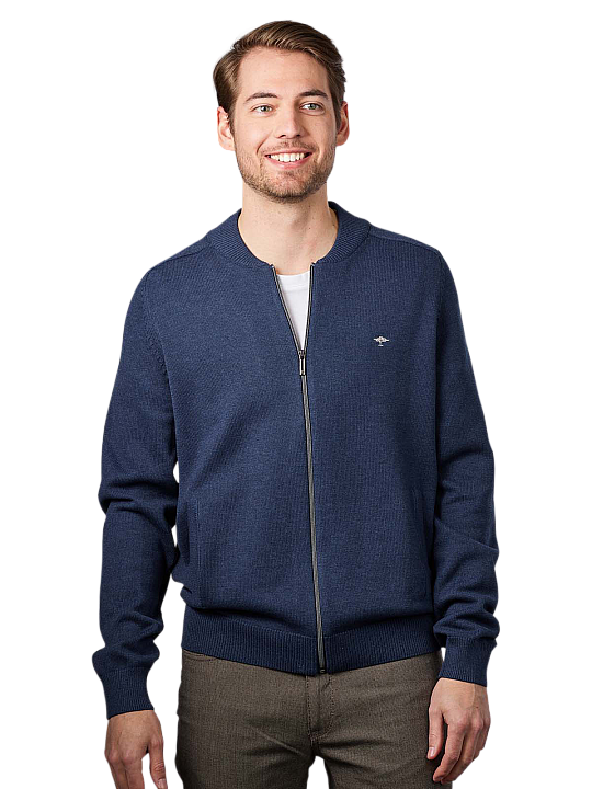 Fynch-Hatton College Cardigan Herren Pullover