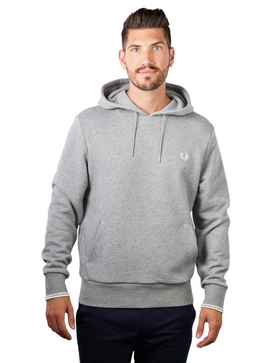 Fred Perry Tipped Hooded Sweatshirt Men's Sweater