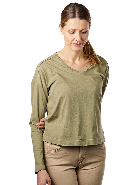 Marc O'Polo Long Sleeve T-Shirt V-Neck Damen T-Shirt