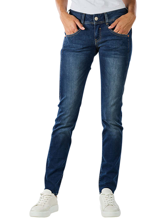 Herrlicher Gila Jeans Slim Fit Reused Denim Damen Jeans