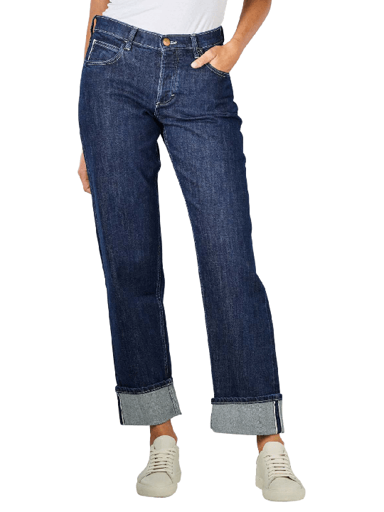 Lee Jane Cuffed Jeans Straight Fit Jeans Femme