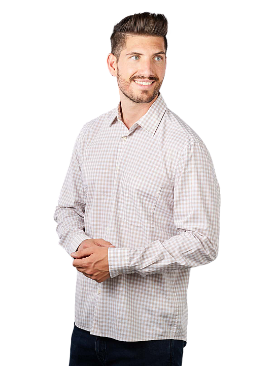 Marc O'Polo Long Sleeve Shirt Kent Collar Herren Hemd