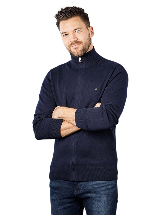 Tommy Hilfiger Pima Cotton Cashmere Cardigan Herren Pullover