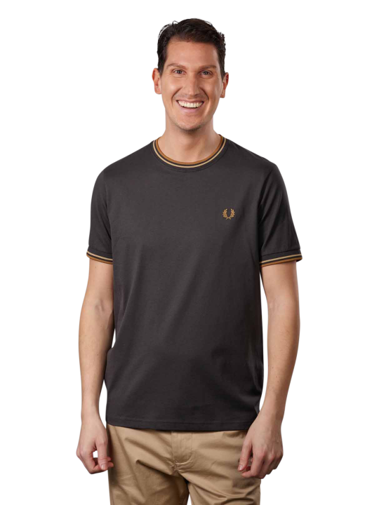 Fred Perry Twin Tipped T-Shirt Short Sleeve Men's T-Shirt