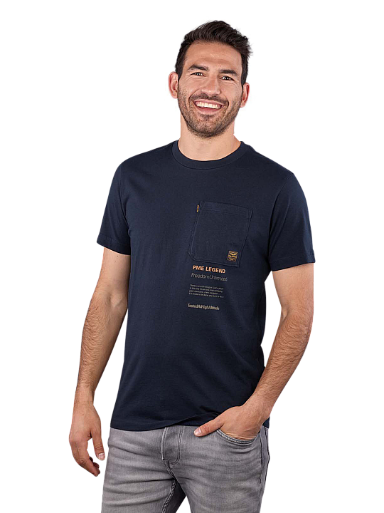 PME Legend T-Shirt Play Single Jersey Herren T-Shirt