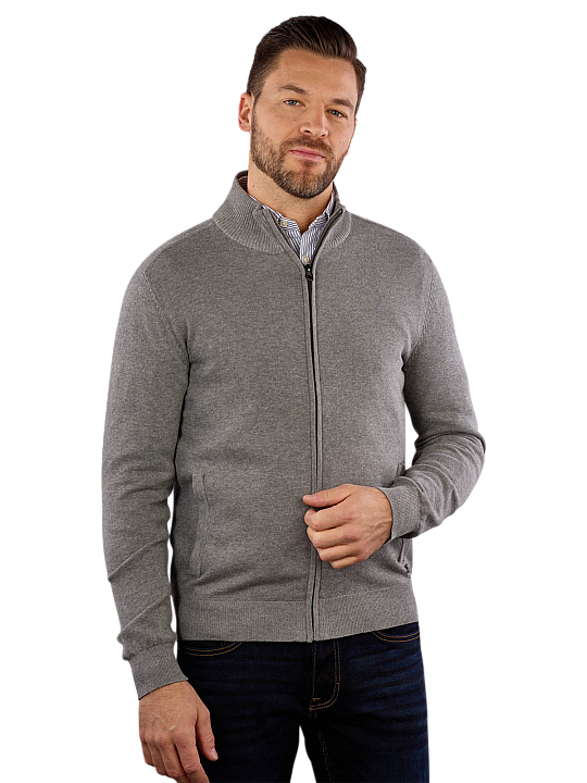 Pierre Cardin Knit Zip Cardigan Herren Pullover
