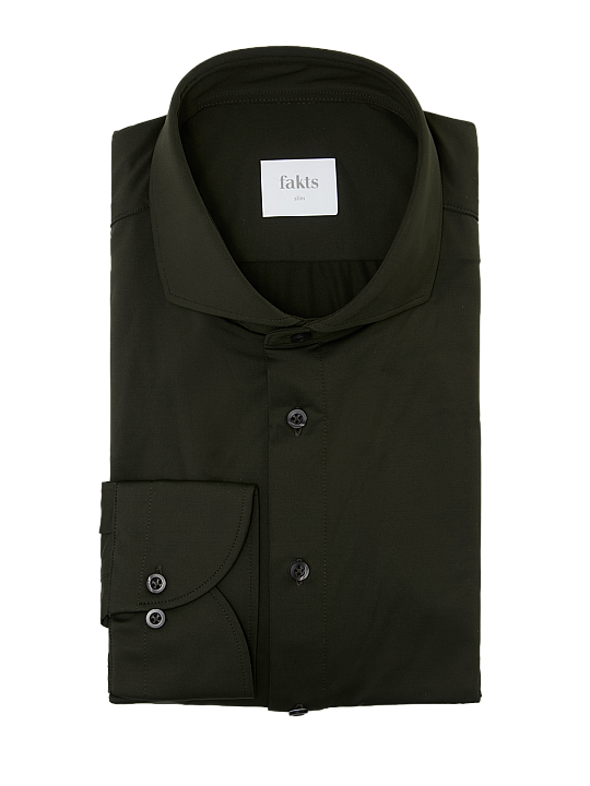 Fakts Shirt Slim Fit Leisure Herren Hemd