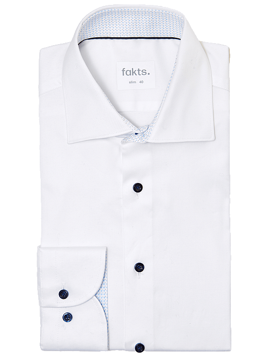 Fakts Shirt Slim Fit Busy Herren Hemd