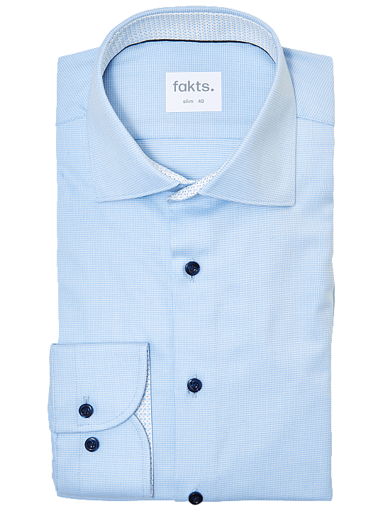 Fakts Shirt Slim Fit Busy Herren Hemd