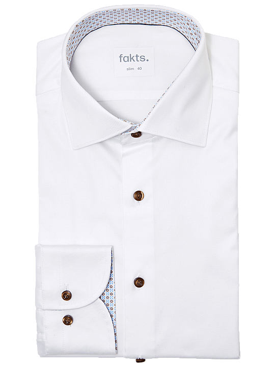 Fakts Shirt Slim Fit Busy Herren Hemd