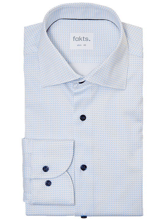 Fakts Shirt Modern Fit Busy Herren Hemd