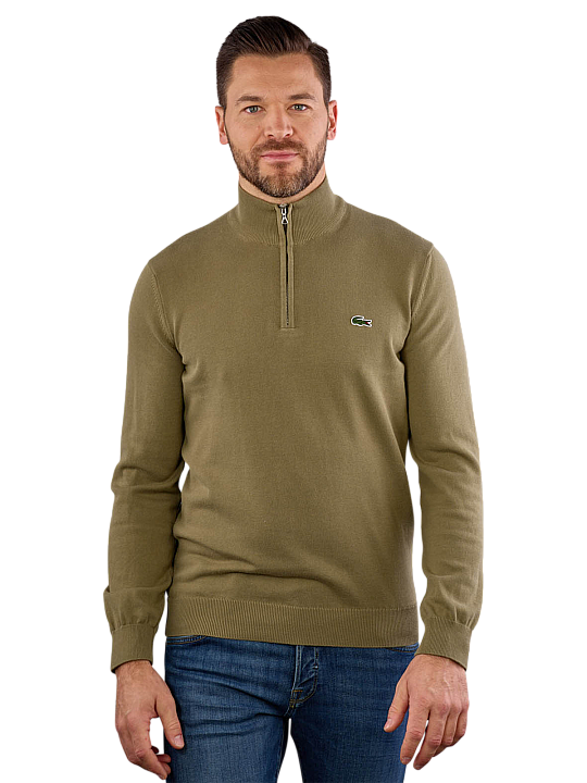 Lacoste Sweater Zip Neck Herren Pullover