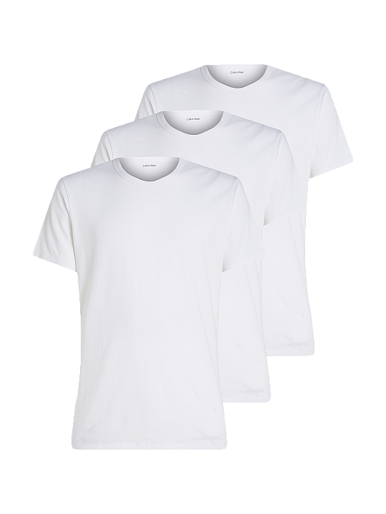 Calvin Klein Basic T-Shirt Crew Neck 3-Pack Herren Unterwäsche