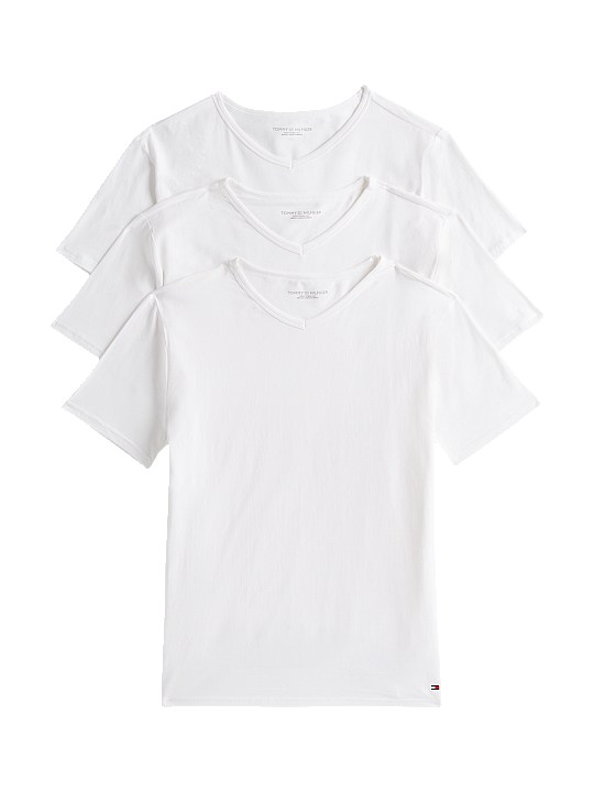 Tommy Hilfiger V-Neck Shirt 3-Pack Herren Unterwäsche