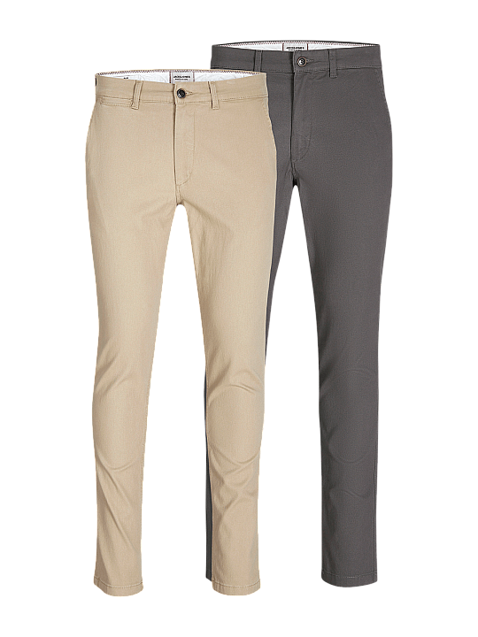 Jack & Jones Marco Dave Chino Slim Fit 2-Pack Herren Hose