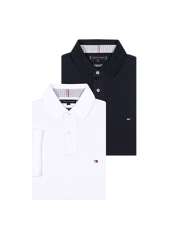 Tommy Hilfiger Core 1985 Regular Polo 2-Pack Herren Polo Shirt