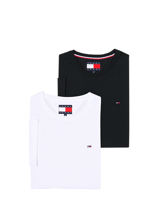 Tommy Jeans Original Jersey Crew T-Shirt 2-Pack Herren T-Shirt