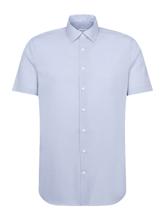 Seidensticker Business Kent Shirt Slim Fit Short Sleeve Herren Hemd