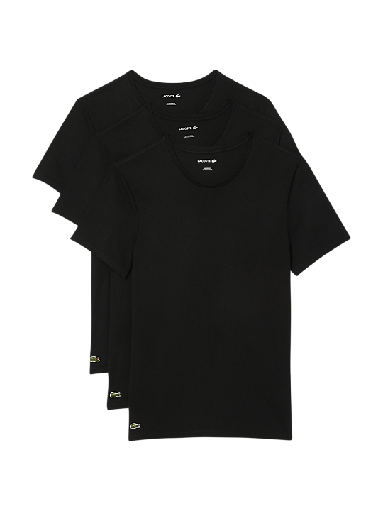 Lacoste Loungewear T-Shirt Crew Neck 3-Pack Herren T-Shirt