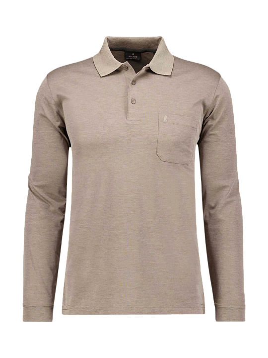 Ragman Polo LS Regular Fit Chemise Polo Homme