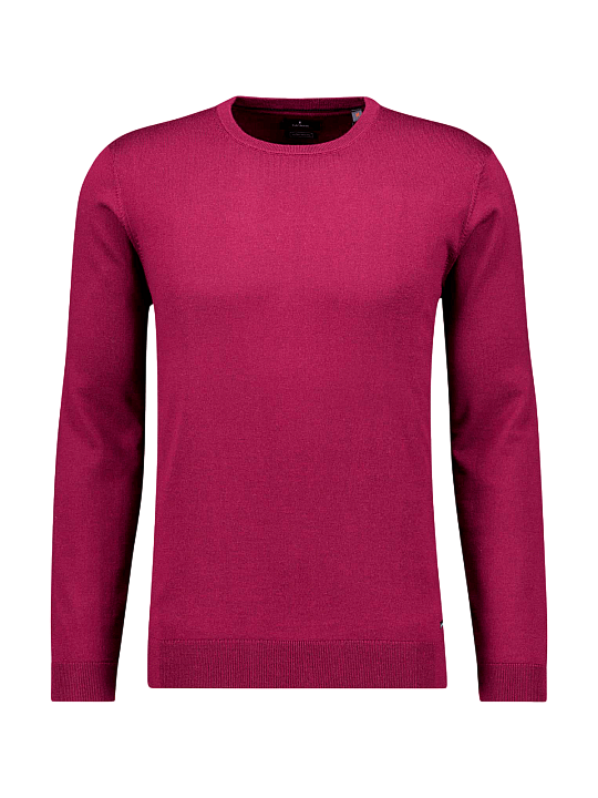 Ragman Pullover Round Neck Knit Merino Pullover Homme