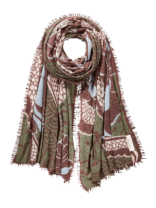 Purschoen Tokyo Garden Scarf Cashmere Damen Accessoires