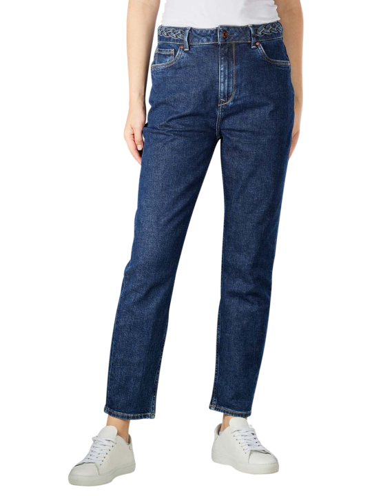 Pepe Jeans Violet High Braid Jeans Mom Fit Jeans Femme