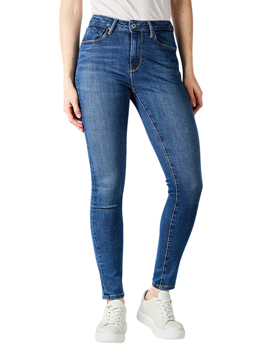 Pepe Jeans Regent Skinny Fit Wiser Wash Damen Jeans