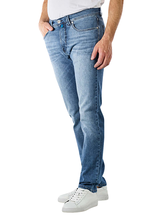 Pierre Cardin Lyon Jeans Tapered Fit Light Denim Herren Jeans