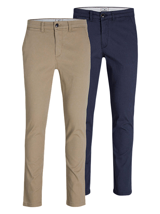 Jack & Jones Marco Dave Chino Slim 2-Pack Herren Hose