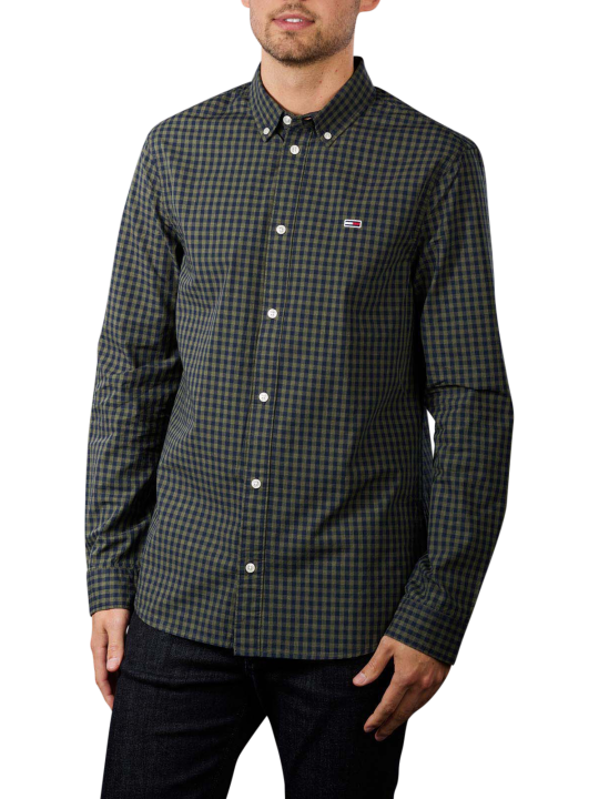 Tommy Jeans Heather Gingham Shirt Chemise Homme