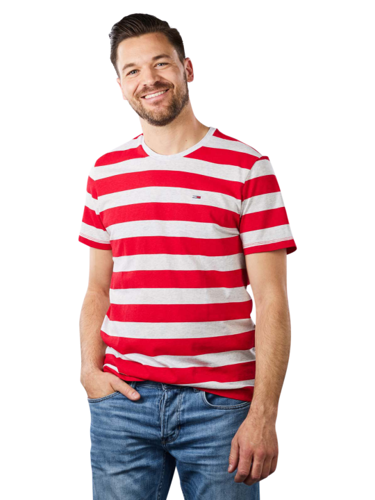 Tommy Jeans  Stripe T-Shirt Herren T-Shirt