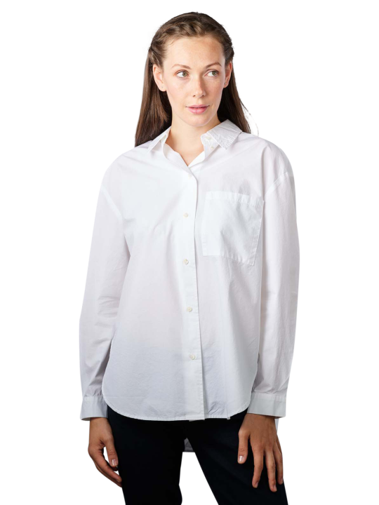 Marc O'Polo Long Sleeve Blouse Kent Collar Women‘s Shirt