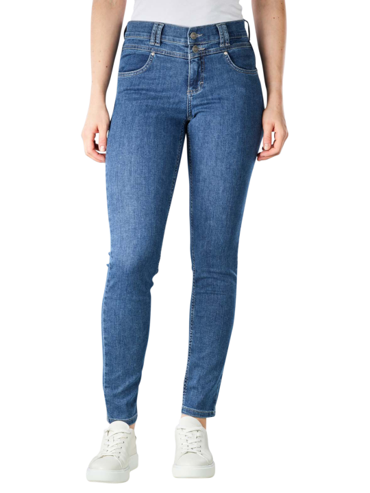 Angels Skinny Button Jeans Jeans Femme