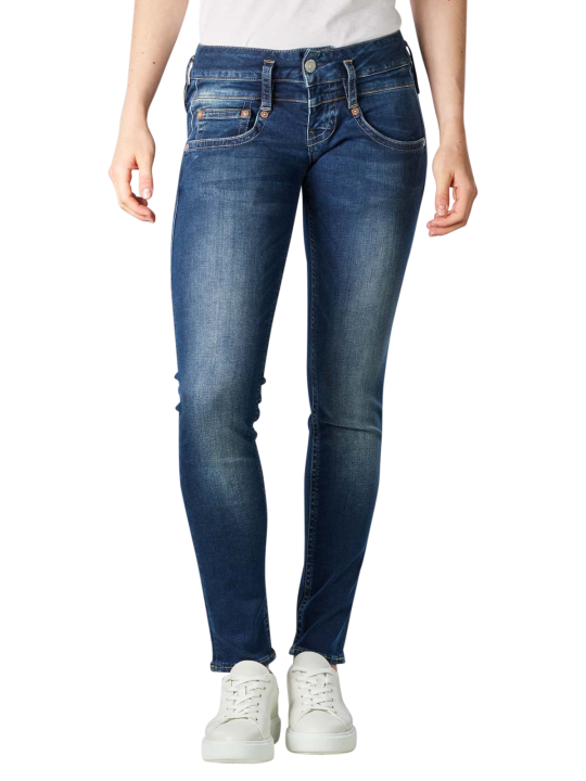 Herrlicher Pitch Organic Jeans Mid Slim Fit Jeans Femme