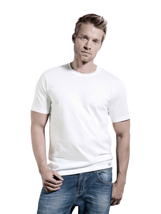ISA T-Shirt O-Neck Double Pack Herren Unterwäsche