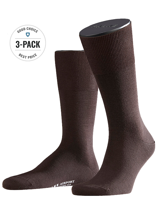 Falke Airport 3-Pack Socken Herren Socken