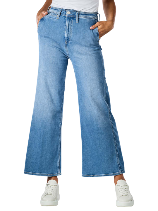 Pepe Jeans Lexa Crop High Wide Fit Women's Jeans