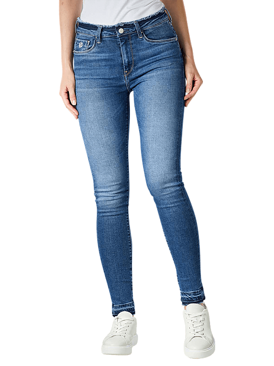 Pepe Jeans Regent Skinny Fit Recycled Used Damen Jeans