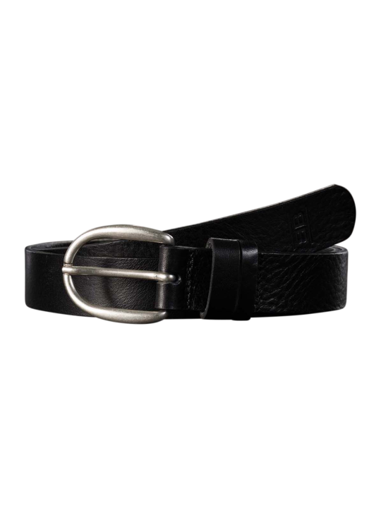 Sandy 3cm Black Gürtel by BASIC BELTS Leather Belt