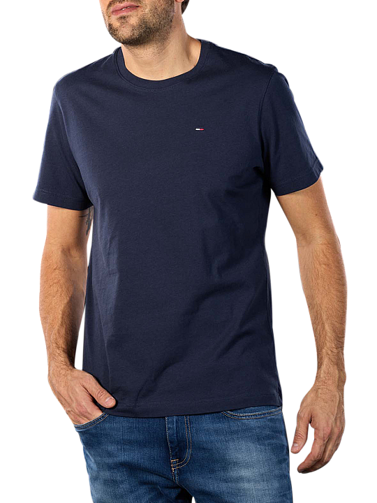 Tommy Jeans Original Jersey T-Shirt Slim Fit Herren T-Shirt