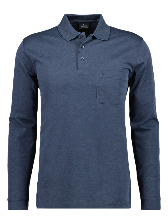 Ragman Polo LS Regular Fit Herren Polo Shirt