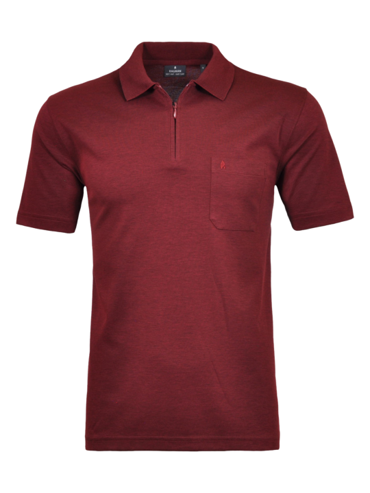 Ragman Polo Zip SS Regular Fit Chemise Polo Homme