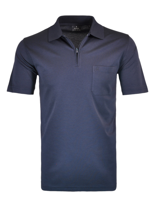 Ragman Polo Zip SS Regular Fit Chemise Polo Homme