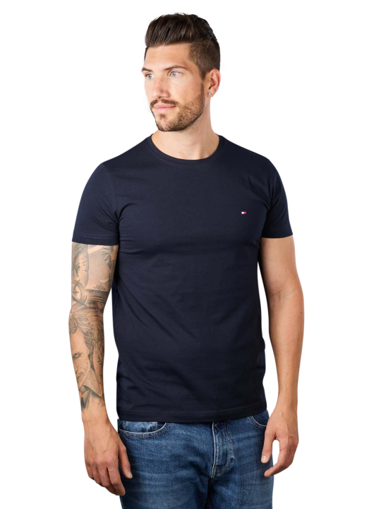 Tommy Hilfiger Crew Neck T-Shirt Slim Fit Herren T-Shirt