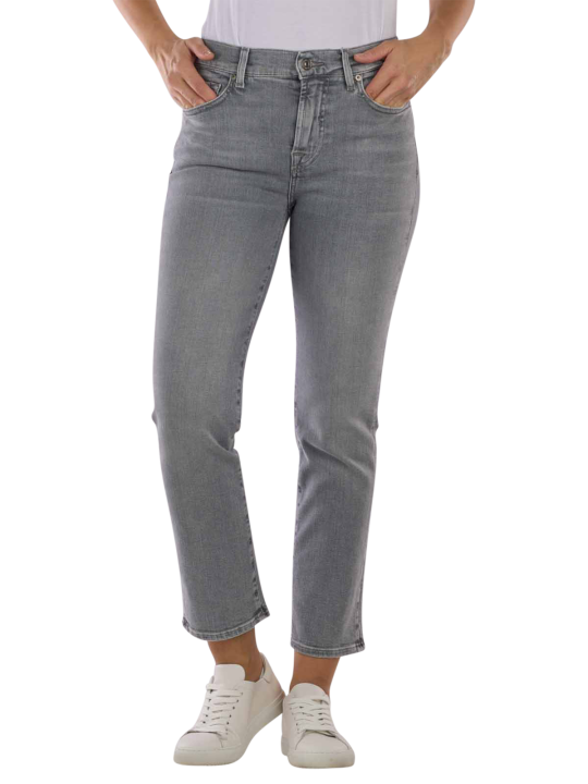 7 For All Mankind The Straight Jeans Crop Slim Damen Jeans