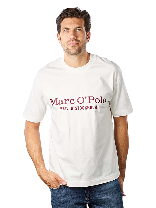 Marc O'Polo Short Sleeve T-Shirt Rib Crew Neck Herren T-Shirt